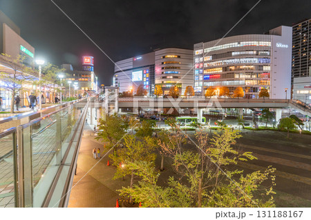 《埼玉県》川口駅前・都市夜景 131188167