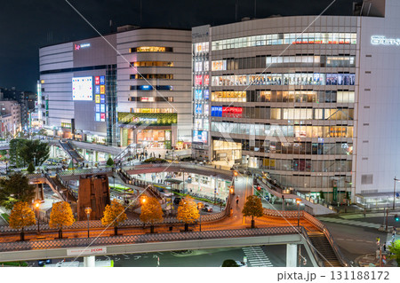 《埼玉県》川口駅前・都市夜景 《埼玉県》川口駅前・都市夜景 131188172