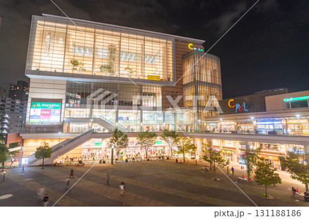 《埼玉県》川口駅前・都市夜景 131188186