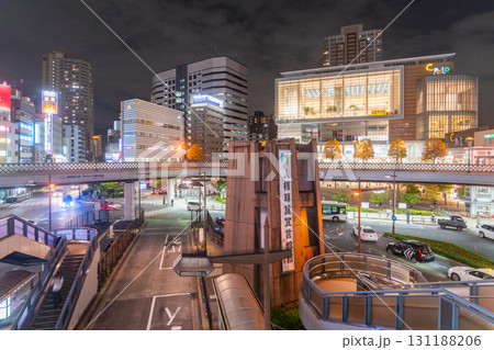 《埼玉県》川口駅前・都市夜景 《埼玉県》川口駅前・都市夜景 131188206