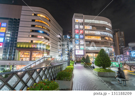 《埼玉県》川口駅前・都市夜景 《埼玉県》川口駅前・都市夜景 131188209
