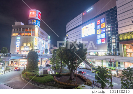 《埼玉県》川口駅前・都市夜景 131188210