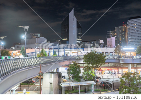 《埼玉県》川口駅前・都市夜景 131188216