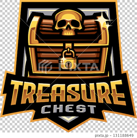 Treasure chest esport mascot Treasure chest esport mascot 131188649