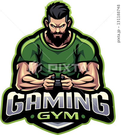 Gaming gym esport mascot 131188748