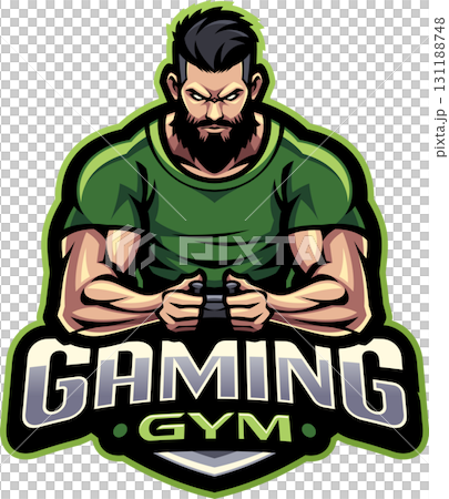 Gaming gym esport mascot 131188748