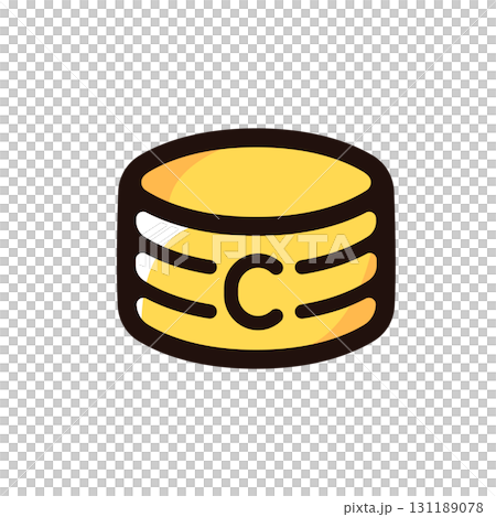 Captain arm illustration icon (tools, football, soccer material) 131189078