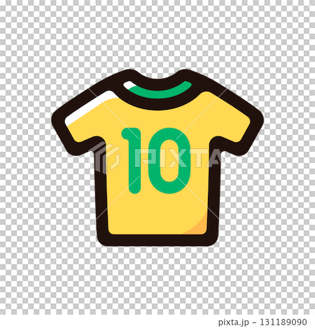 足球製服插圖圖示(工具、足球、足球素材) 足球製服插圖圖示(工具、足球、足球素材) 131189090