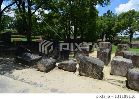 大阪城　刻印石広場 131189110