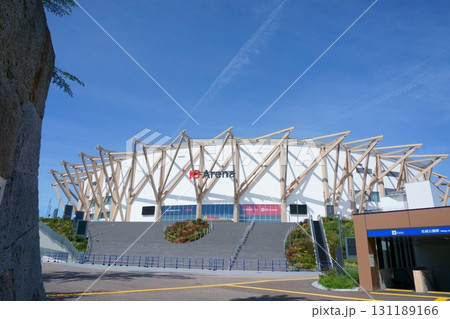 IGアリーナと地下鉄出入口 131189166