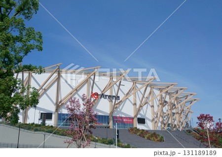 花と木に囲まれるIGアリーナ 花と木に囲まれるIGアリーナ 131189189