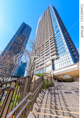 東京 港区の都市風景 麻布台ヒルズ(麻布台ヒルズレジデンス) 東京 港区の都市風景 麻布台ヒルズ(麻布台ヒルズレジデンス) 131189451