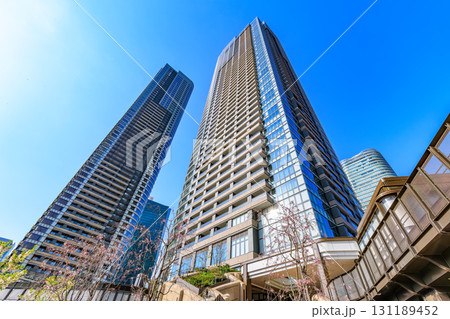東京 港区の都市風景 麻布台ヒルズ(麻布台ヒルズレジデンス) 東京 港区の都市風景 麻布台ヒルズ(麻布台ヒルズレジデンス) 131189452