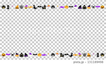 ハロウィン、ピクセルアートのイラスト。 131189498