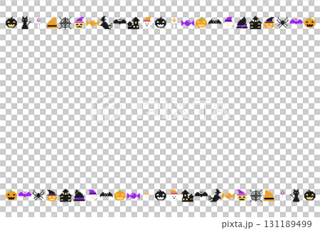 ハロウィン、ピクセルアートのイラスト。 ハロウィン、ピクセルアートのイラスト。 131189499