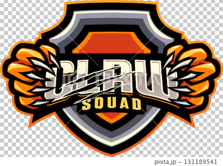 Claw squad esport mascot 131189541