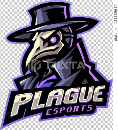Plague esport mascot 131189650