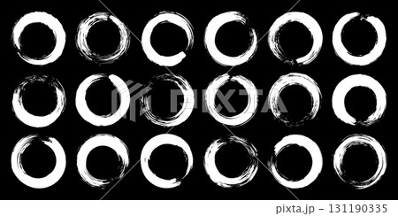 Grunge circles, brush strokes, lines, ink smudges, hand-drawn scribble shapes. Handmade sketchy marks, acrylic stains, charcoal streaks. Paint textures, dry brush effect. Vector illustration Grunge circles, brush strokes, lines, ink smudges, hand-drawn scribble shapes. Handmade sketchy marks, acrylic stains, charcoal streaks. Paint textures, dry brush effect. Vector illustration 131190335
