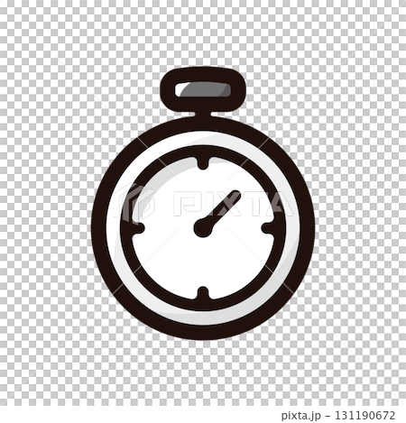 Stopwatch illustration icon (athletics, competition, sports material) Stopwatch illustration icon (athletics, competition, sports material) 131190672