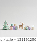 白い空間のクリスマス 131191250