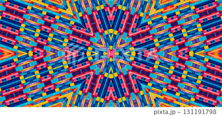 Background with bright colorful abstract pattern 131191798