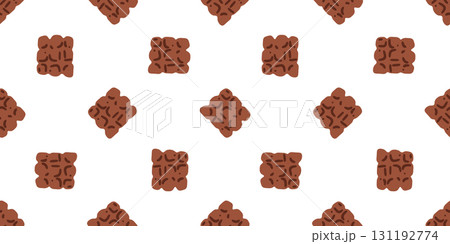 Chocolate seamless pattern design 131192774