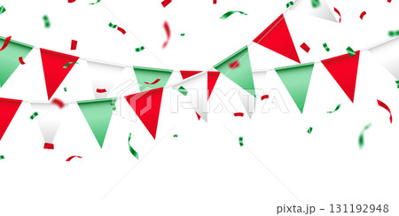 Colorful party flags background vector illustration for celebration. Colorful party flags background vector illustration for celebration. 131192948