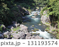 夏の晴れた日の鳩ノ巣渓谷 131193574