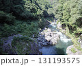 夏の晴れた日の鳩ノ巣渓谷 131193575