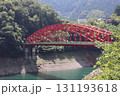 奥多摩湖と峰谷橋 131193618