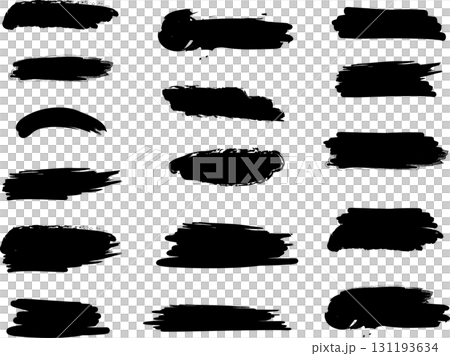 Ink drawn line material set Ink drawn line material set 131193634