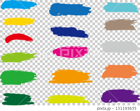 Ink drawn line material set 131193635