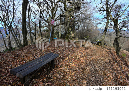 丹沢の高取山山頂 晩秋の頂 丹沢の高取山山頂 晩秋の頂 131193961