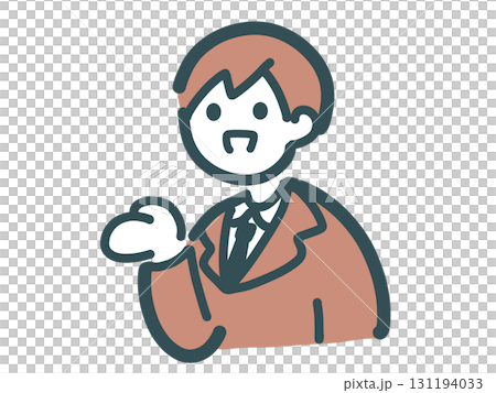 紹介する男性 131194033