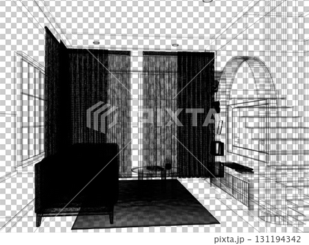 modern living room interior design, 3d rendering modern living room interior design, 3d rendering 131194342