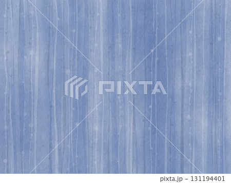 冷たい雨をイメージした濃いブルーの水彩背景イラスト 冷たい雨をイメージした濃いブルーの水彩背景イラスト 131194401