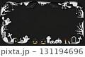 ハロウィン切り絵照明カラーフレーム 131194696