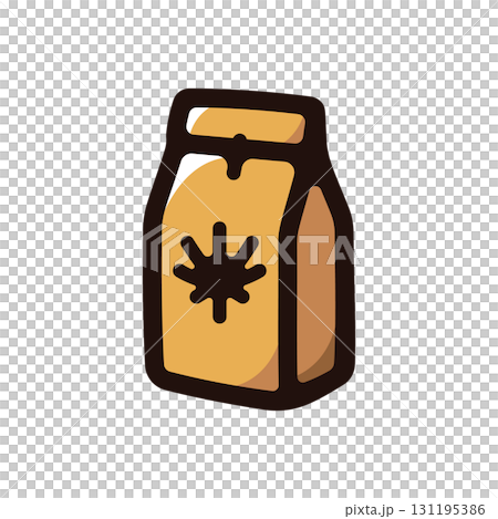 Marijuana shop bag illustration icon (drugs, cannabis, marijuana material) Marijuana shop bag illustration icon (drugs, cannabis, marijuana material) 131195386