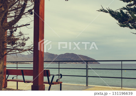 Isla Plana town beach in Spain 131196639