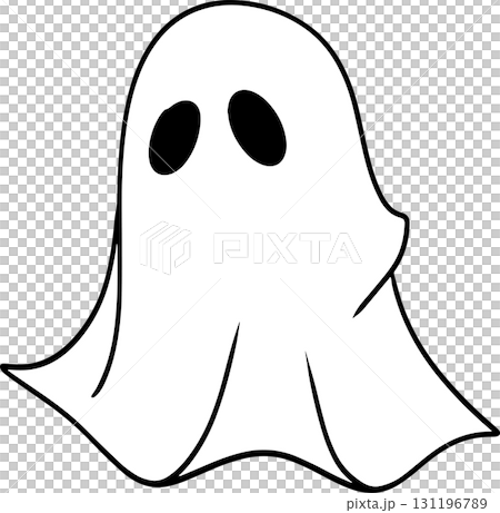 The Ghost for Halloween or holiday concept. 131196789