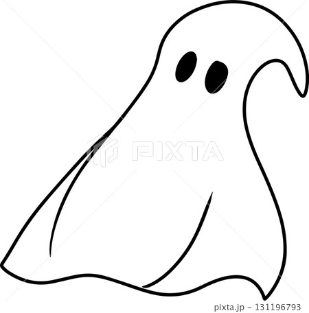 The Ghost for Halloween or holiday concept. 131196793