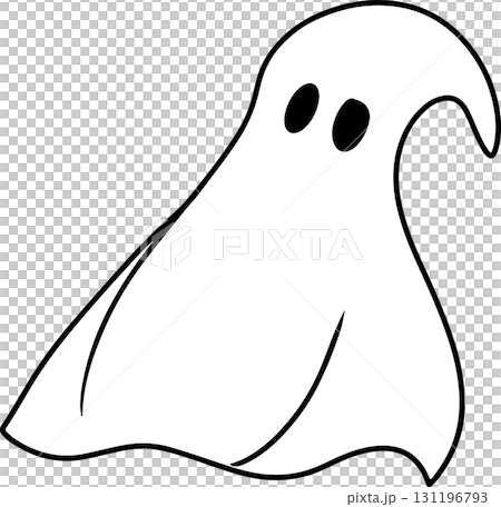 The Ghost for Halloween or holiday concept. 131196793