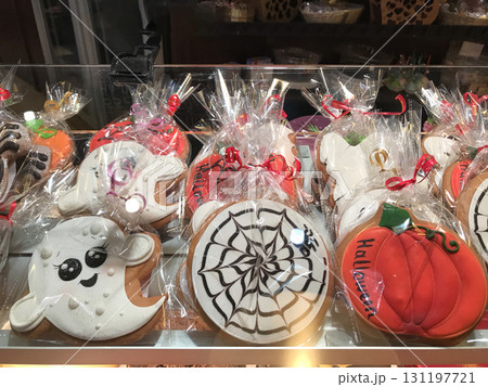cakes decorated in style of Halloween cakes decorated in style of Halloween 131197721