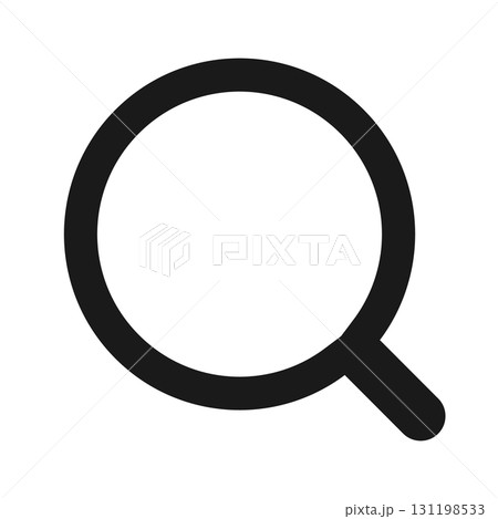 検索アイコンのベクターイラスト 検索アイコンのベクターイラスト 131198533