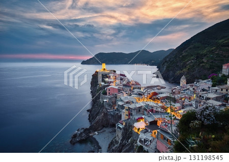 Vernazza and lights 131198545