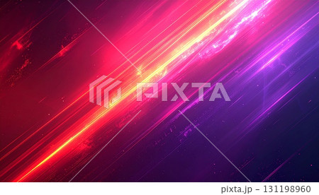 カラフルな光の背景 131198960