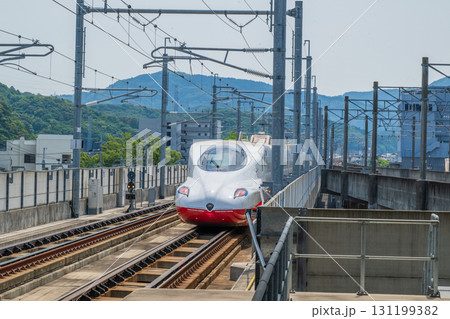 長崎新幹線-西九州を走る高速列車 長崎新幹線-西九州を走る高速列車 131199382