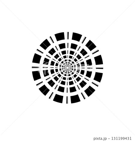 simple circle design geometric vectors illustration 131199431