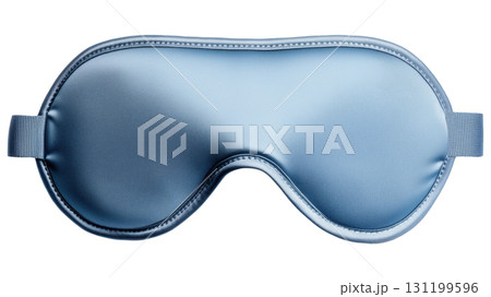Blue Satin Sleep Mask 131199596