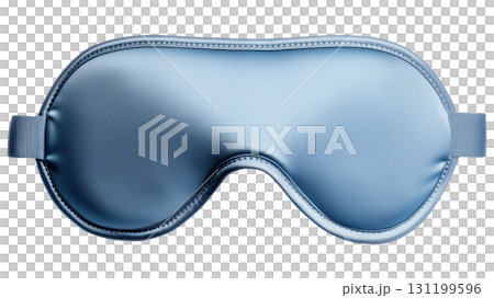 Blue Satin Sleep Mask 131199596